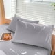 thumbnail image 1 of Fundas de Almohada de Microfibra Super Suave y Cómoda, Tamaño Estándar - Gris, 1 of 6