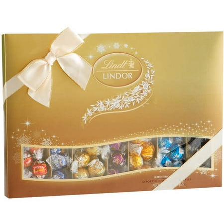 lindt lindor assorted chocolate truffles holiday gift 20 lindt lindor assorted chocolate truffles holiday gift 20
