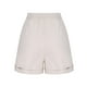 thumbnail image 4 of MKLEKYY Pijamas Mujer Algodon Short Pantalones Cortos Anchos de Mujer, Pantalones Cortos Casuales de Cintura Alta, Pantalones Cortos de Trabajo Ligeros con Bolsillos, 4 of 4