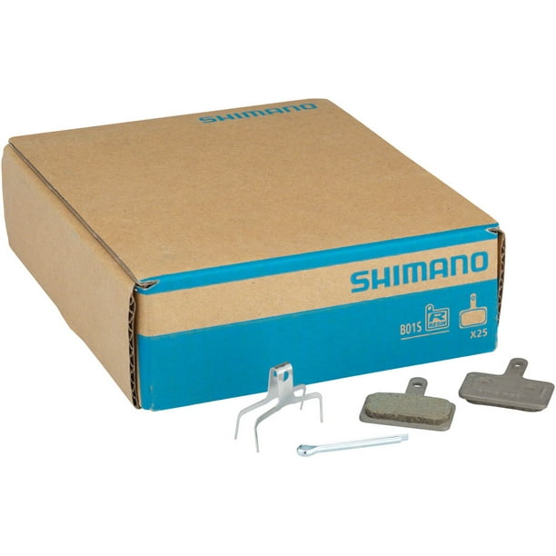 Shimano B01S Resin Disc Brake Pads and Spring 25 Pairs for Deore BR ...