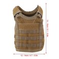 thumbnail image 4 of Mini Tactical Military Molle Vest Sofa Decorative Cover for Beer Bottle Drink Can, 4 of 4
