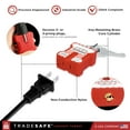 thumbnail image 3 of TRADESAFE Lockout Tagout Power Plug Lock for 2 or 3 Prong Electrical Plugs, Keyed Alike Unlimited, 5 Pack, 3 of 9