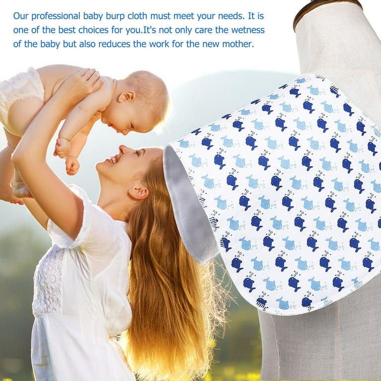 Towels Burp Baby Burping Bib Spit Up Absorbent Cloths Shower Registry Rags Layer Two Newborn Babies Shrink Unisex Walmart
