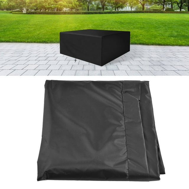 Cubierta Antipolvo Para Muebles De Exterior, 59,1x59,1x29,5 Pulgadas, Previene Hojas, Protector De Silla De Mesa De Jardín Para Exteriores