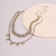 thumbnail image 3 of Cuban Link Chain for Women Butterfly Necklace Iced Out Zirconia Butterfly Pendant Hip Hop Choker Necklace for Women Girls - -, 3 of 4