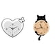thumbnail image 1 of Reloj de pared,Reloj de pared acrílico para oficina en casa,sin tictac,Reloj de pared,Reloj de pared decorativo para baño y dormitorio.,Reloj de pared de gato silencioso y sin tictac,regalo, 1 of 8