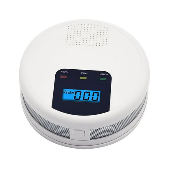 Zootealy Carbon Monoxide Detector with Low Power Consumption LCD Display and Audible/Visual Alarm - WJ-CO622, 1-Pack