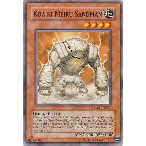 YuGiOh The Shining Darkness Common Koa'ki Meiru Sandman TSHD-EN028
