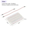 thumbnail image 3 of Uxcell Breadboards Kit 400 Point Solderless Breadboards with Jumper Wire 1 set, 3 of 5