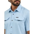 thumbnail image 6 of Wrangler® Outdoor Men's Short Sleeve Thru Hike Shirt, Sizes S-3XL, 6 of 8