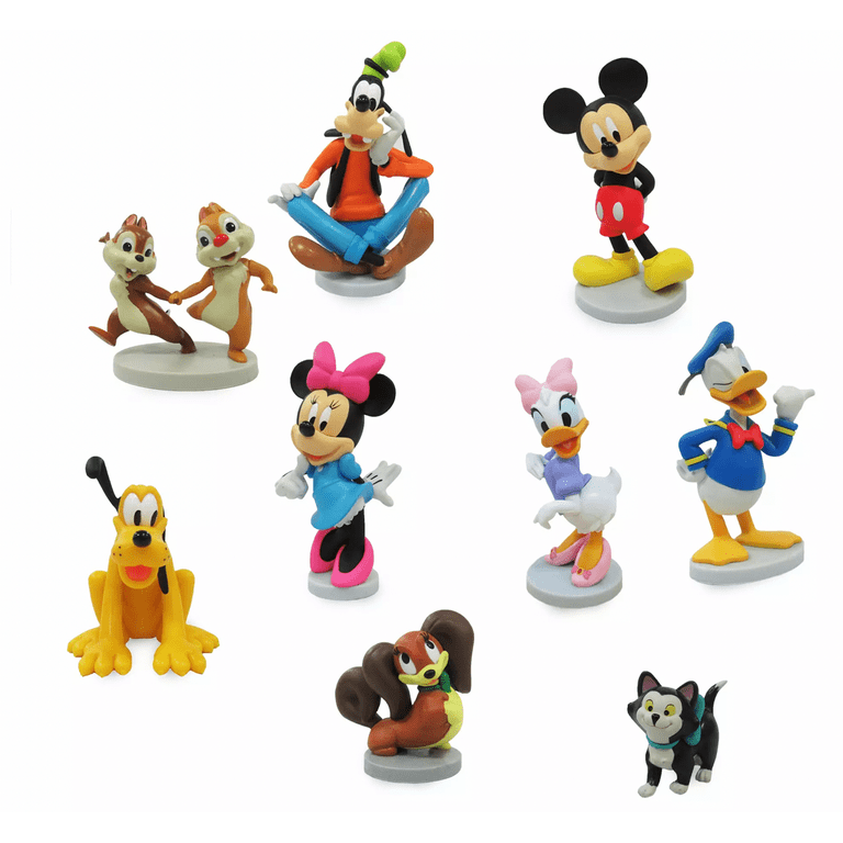 Disney Mickey Mouse and Friends Deluxe Figurine Set, Includes