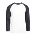 thumbnail image 4 of 3 Packs of Top Pro Men & Women Long Sleeve Baseball Raglan Tee Shirt Top (S-3XL), 4 of 4