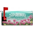 thumbnail image 4 of Spring Mailbox Covers, Daisies Tulips Mailbox Covers Oxford Cloth Post Box Cover with Magnetic Strip for Garden Yard Decor, 4 of 6