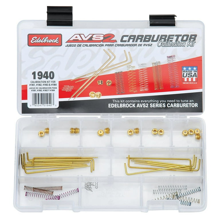 Edelbrock AVS2 Calibration Kit - 500 Series Edelbrock AVS2 Calibration Kit - 500 Series
