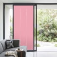 thumbnail image 2 of Non-Adhesive Static Cling Window Tint, Pink Window Privacy Film Frosted, Farmhouse Solid Pink Color Modern Art Insulated Windows Frosted Films for Living room, 35.4 x 78.7 Inches, 2 of 9
