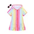 thumbnail image 1 of Poncho de Playa para Niñas LUCKYGAL de Terciopelo con Lentes de Sol Talla 12-13, 1 of 6