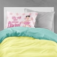 thumbnail image 2 of Ballet Pigtails Fabric Standard Pillowcase, 2 of 2