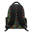thumbnail image 2 of Pzuqiu Tropical Palm Leaf Backpack for Kids Book Bag Back to School Lightweight Portable School Bags Travel Daypack Schoolbag for Boys 17 Inch Waterproof Laptop Daypack, 2 of 7