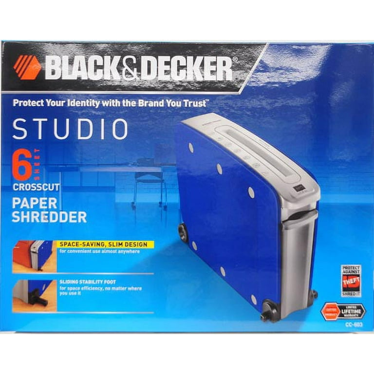 Black & Decker CC600 Paper Shredder