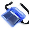 thumbnail image 3 of Bolsa Bolso seca de PVC para deportes al aire libre, impermeable, con bolsillo, riñonera (azul), 3 of 9