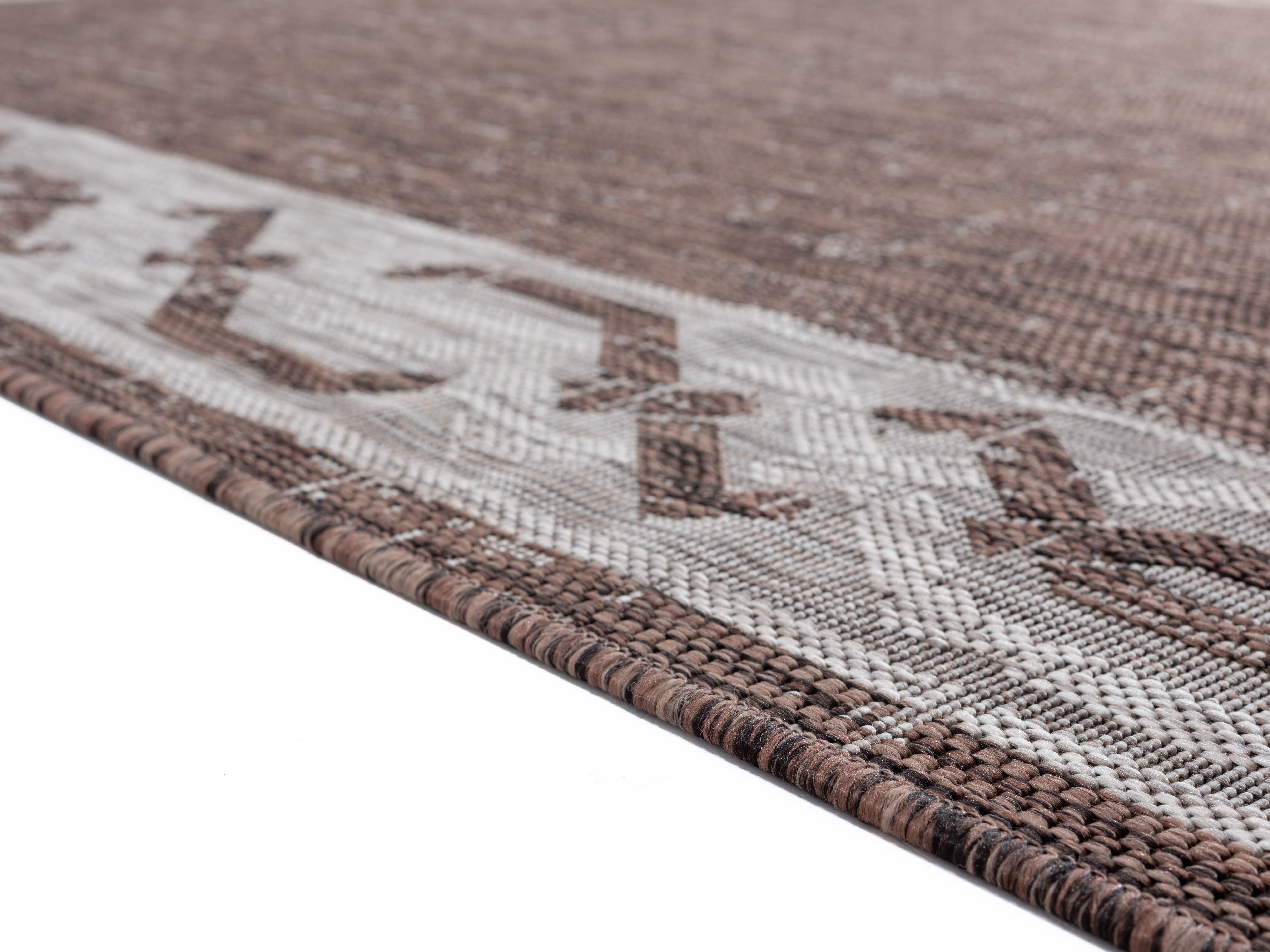 United Weavers Mali Parmalee Traditional Border Area Rug, Brown, 7'10" x 10'6"