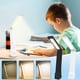 thumbnail image 1 of Xihbxyly Lámpara de Escritorio Plegable, 3 Modos de Iluminación Ajustables, Doble Uso Usb E Inalámbrico, Luz Led Que Cuida La Vista, Ajuste de Ángulo Flexible, Uso En Casa o En La Oficina, Diseño Por, 1 of 5