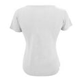 thumbnail image 6 of USSUMA Womens Tops Dressy Casual Summer,Short Sleeve Ribbed Tops for Women Basic Knit Shirts Button Up V Neck Casual Summer Solid Color Tshirt Blouses, 6 of 6