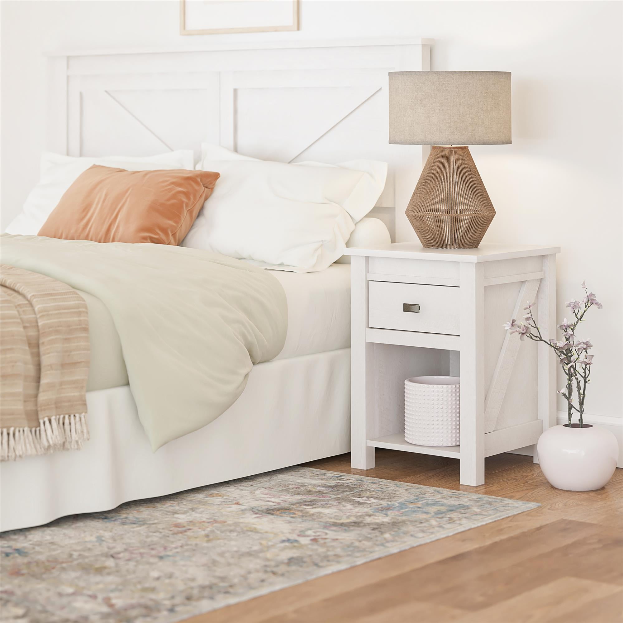Ameriwood Home Farmington Queen Headboard Rustic Walmart