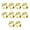 Gold, variant on deevoka 10Pcs Leaf Napkin Rings Table Settings for Party Celebrate Family Gatherings Bronze