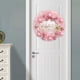 thumbnail image 3 of Guirnalda de flores artificiales secretgardenu para puerta delantera, ramo para pared exterior 40cm con Pelota, 3 of 7