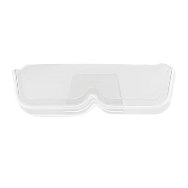 Soporte para anteojos, estante de exhibición para almacenamiento de anteojos, montado en la pared con pegatinas, simple Claro