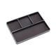 thumbnail image 2 of Bandeja organizadora de tornillos magnéticos Caja de almacenamiento de herramientas de tornillos con compartimentos de metal para Negro, 2 of 9