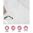thumbnail image 6 of Palm Leaves Tropical Kitchen Dish Towels for Drying Dishes Set of 2, Green Botanical Summer Waffle Weave Microfiber Hand Tea Bathroom Towels Quick Dry & Absorbent Towel 15.7x23.6, 6 of 7
