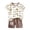 Sky BlueK, variant on Agkizg 2PC Graphic Short Sleeve Round Neck Top Elastic Waist Shorts with Shoulder Button Set Summer Outfits (Toddler Boy's or Toddler Girl's),2-Piece Set,Sizes 6 Months-9 Years