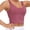 Red, variant on KAWELL 2PACK Women's Longline Sports Bra Wirefree Padded Medium Support Yoga Bras Gym Running Workout Tank Tops