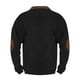thumbnail image 4 of Blusas y camisas de manga larga con cuello redondo Sudadera con capucha de cuello redondo para hombre Jersey estampado Blusa de poliéster de manga larga para hombre, 4 of 4