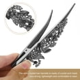 thumbnail image 3 of QUMIIRITY Barrette De Cristal Gris Para Con Clip Cocodrilo Resistente Y Ligero Para Tipo De, 3 of 7