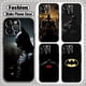 thumbnail image 2 of Funda de teléfono negra suave a prueba de golpes para Apple, b-batman Hero, iPhone 15 14 13 12 11 XS XR X 8 7 Pro Max Plus Mini, 2 of 5