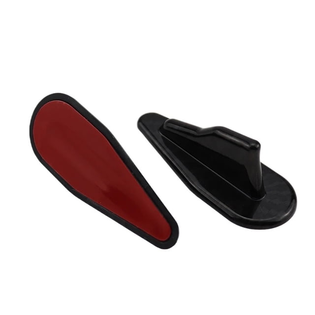 10 pcs Styling Shark Fin Diffuser Spoiler Wing Windshield Vortex Generator Universal for Roof Windscreen Bumper