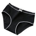 thumbnail image 1 of Culottes en Coton à Rayures avec Nœud pour Femmes et Filles, Taille Midi, 1 of 7
