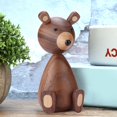 thumbnail image 2 of Deliciosos regalos para niños y adornos de animales para salas de juegos Figuras colgantes de oso pardo de estilo nórdico, 2 of 8