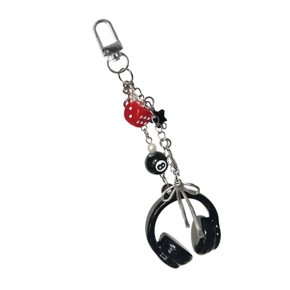 Beaded Phone Charm Earphone Lanyard Keychain Accessory Portable Jewelry Decoration Backpack Purse Charm