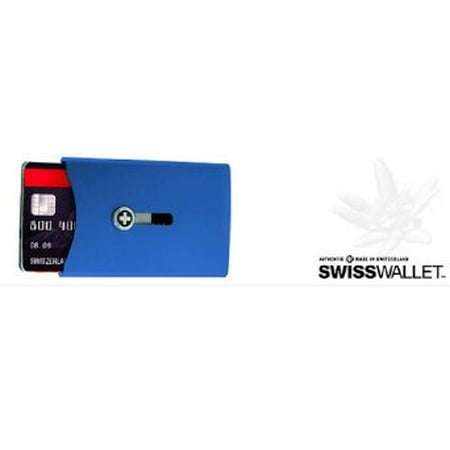 Wagner Super Slim Wallet, Blue SW703 Multi-Colored