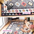 thumbnail image 3 of SAFAVIEH Adirondack Samia Southwest Area Rug, Grey/Ivory, 9' x 12', 3 of 13