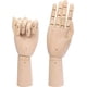 thumbnail image 1 of Mano articulada de madera izquierda y derecha 2 piezas Longitud 30 cm Joyería Hol, 1 of 5
