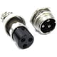 thumbnail image 1 of Conector GX16-3 de aviación - Juego de 5 piezas con enchufes macho y hembra de 3 polos  

(Esta versión en español mantiene la información clave del producto pero con una estructura diferente,, 1 of 2