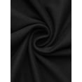 thumbnail image 5 of INSPIRE CHIC Women's Pajama Pants Checked Elastic Waistband Soft Casual Long Straight Pants Loungewear S Black, 5 of 6