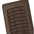 thumbnail image 3 of Imperial Louvered Plastic Floor Register - Easy to Clean - 5 Count, 4x12 Inch, Brown, 3 of 6