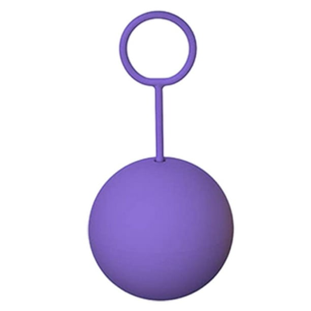 Anillo de tracción, globo de agua, bomba de agua de silicona, juegos de juguete para piscina (púrpura) Likrtyny Para estrenar