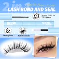 thumbnail image 4 of Kit de extensión de pestañas Mavphnee Cat Eye Lash Clusters Manga, 4 of 8